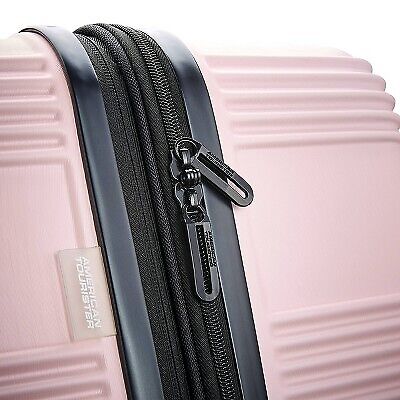 American Tourister 31" Hardside Checked Spinner Suitcase - Flamingo Pink
