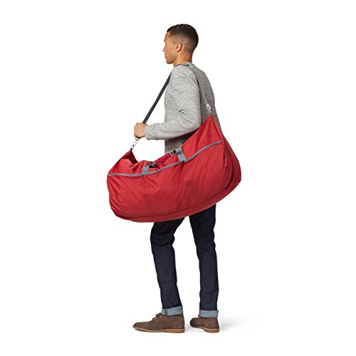 Amazon Basics Red Large Duffel Bag for Travel