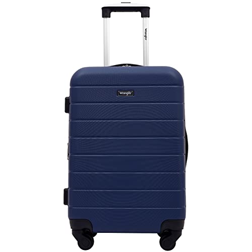Wrangler Smart Luggage Set - Navy Blue, 2-Piece
