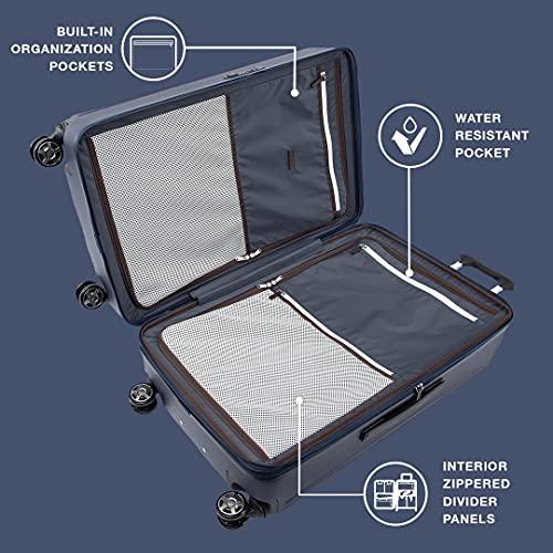 Travelpro Elite Hardside Expandable Spinner Luggage (Navy Blue)