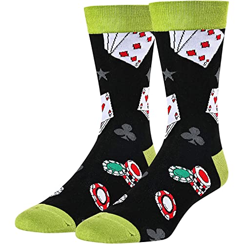 Novelty Poker Socks - Perfect Las Vegas Souvenirs!