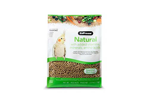 Natural ZuPreem Pellets for Medium Parrots