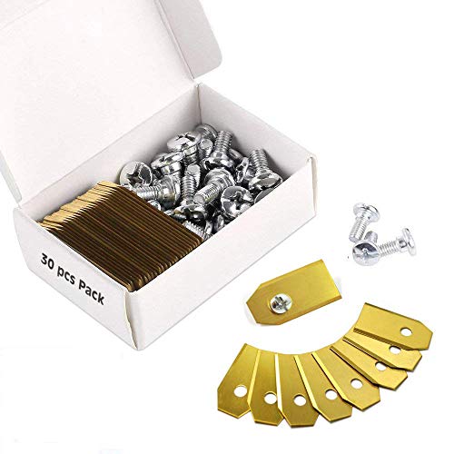 Husqvarna Automower/Gardena Blades: 30PCS (Gold)