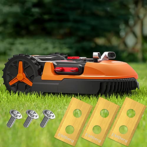 Titanium Endurance Blades for Worx Robotic Mowers (18 Pack)