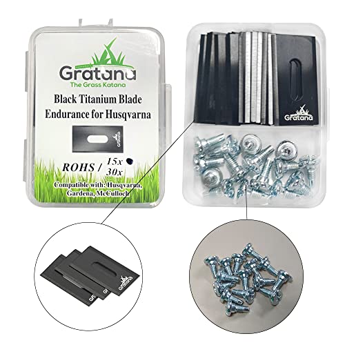 Gratana - Robotic Lawn Mower Blade (15, Husqvarna)
