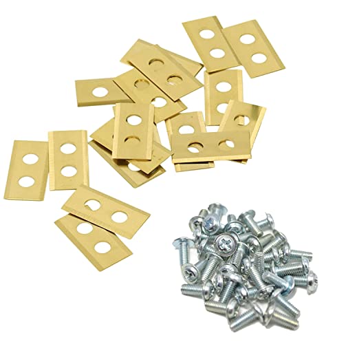 24-Pack Titanium Replacement Blade Kit for Worx Landroid Mower