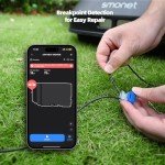 Smart Robotic Lawn Mower with Self-Charging & App Control