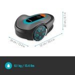 Silent Bluetooth Robotic Lawn Mower for 2700 sq ft