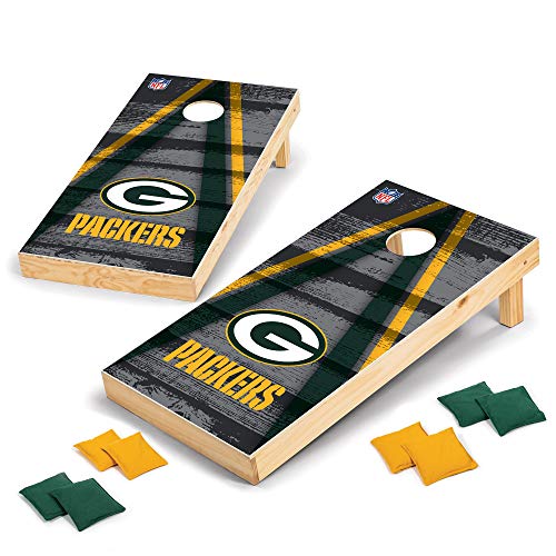 Green Bay Packers Cornhole Game Set - Versatile for Anywhere