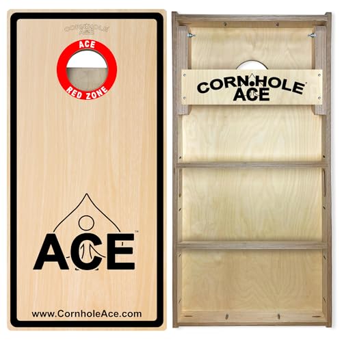 ACE Red Zone - Pro Cornhole Boards - No Bounce!