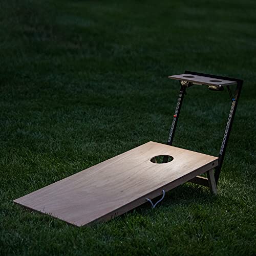 Triumph Sports LED Cornhole Set with Caddy