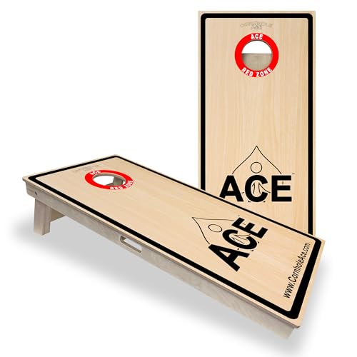 ACE Red Zone - Pro Cornhole Boards - No Bounce!