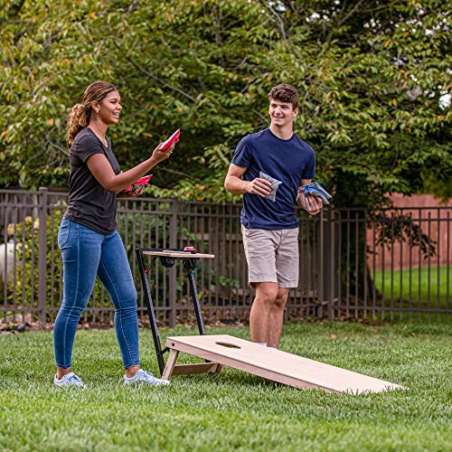 Triumph Sports LED Cornhole Set with Caddy