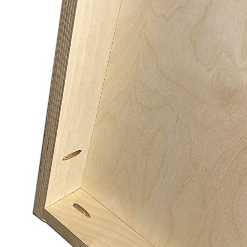 Baltic Birch Cornhole Boards – Pro Style, Unfinished