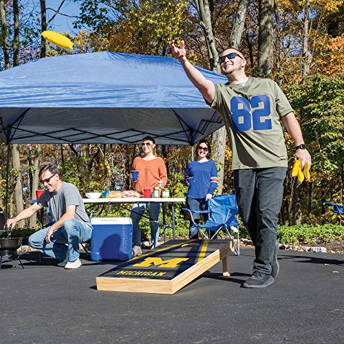 Michigan Wolverines Cornhole Set - Backyard, Beach, Park