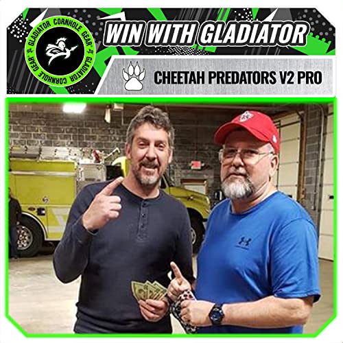 Gladiator Professional Cornhole Bags - 4 Set (Green)