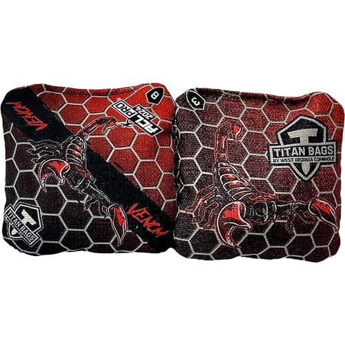 ACL-Pro Approved Venom Cornhole Game Set - Death Red