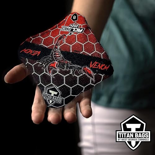 ACL-Pro Approved Venom Cornhole Game Set - Death Red