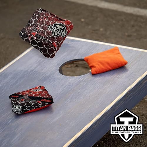 ACL-Pro Approved Venom Cornhole Game Set - Death Red