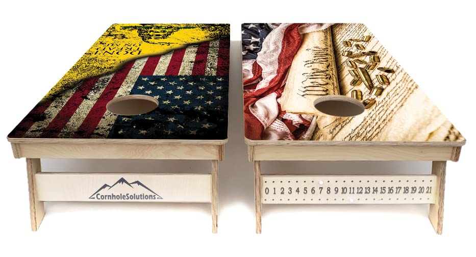 Tournament Grade Cornhole Set with All Weather Bags