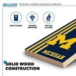 Michigan Wolverines Solid Wood Cornhole Game Set