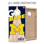 Michigan Wolverines 2' x 4' Cornhole Game Set