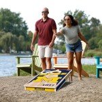 Michigan Wolverines 2' x 4' Cornhole Game Set