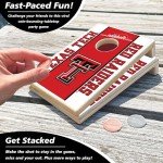 Texas Tech Tabletop Cornhole Game Set