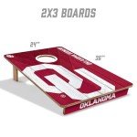 Oklahoma Sooners Cornhole Game Set 2' x 3