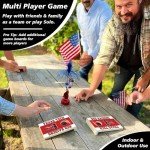 Texas Tech Tabletop Cornhole Game Set