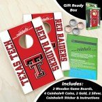 Texas Tech Tabletop Cornhole Game Set