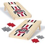Ohio State Buckeyes Travel Cornhole Set with Graphics