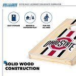 Ohio State Buckeyes Travel Cornhole Set with Graphics