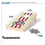 Ohio State Buckeyes Travel Cornhole Set with Graphics