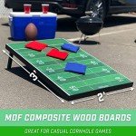 Football Design Cornhole Game Set with Carry Case
