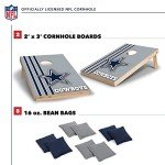 Dallas Cowboys Solid Wood Cornhole Game Set