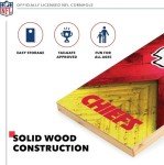 Kansas City Chiefs Solid Wood Cornhole Set