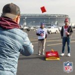 Kansas City Chiefs Solid Wood Cornhole Set