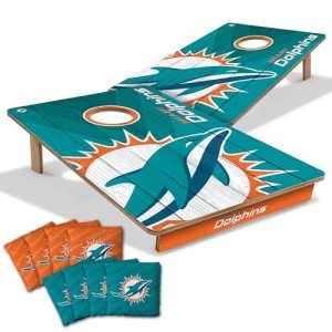 NFL Miami Dolphins Cornhole Game Set - 2’ x 3’