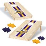 Minnesota Vikings Travel Size Cornhole Game Set