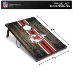 Kansas City Chiefs Deluxe Cornhole Game Set