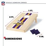 Minnesota Vikings Travel Size Cornhole Game Set