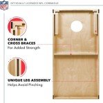 Philadelphia Eagles Solid Wood Cornhole Set 2' x 4