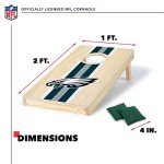Philadelphia Eagles Travel Cornhole Set with HD Graphics
