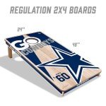 Dallas Cowboys 2' x 4' Cornhole Game Set