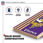 Minnesota Vikings Solid Wood Cornhole Game Set