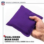 Minnesota Vikings Solid Wood Cornhole Game Set