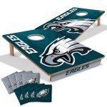 NFL Philadelphia Eagles Cornhole Game Set – 2’ x 3’
