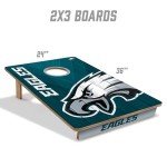 NFL Philadelphia Eagles Cornhole Game Set – 2’ x 3’