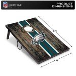 NFL Philadelphia Eagles Deluxe Cornhole Set - 2' x 3